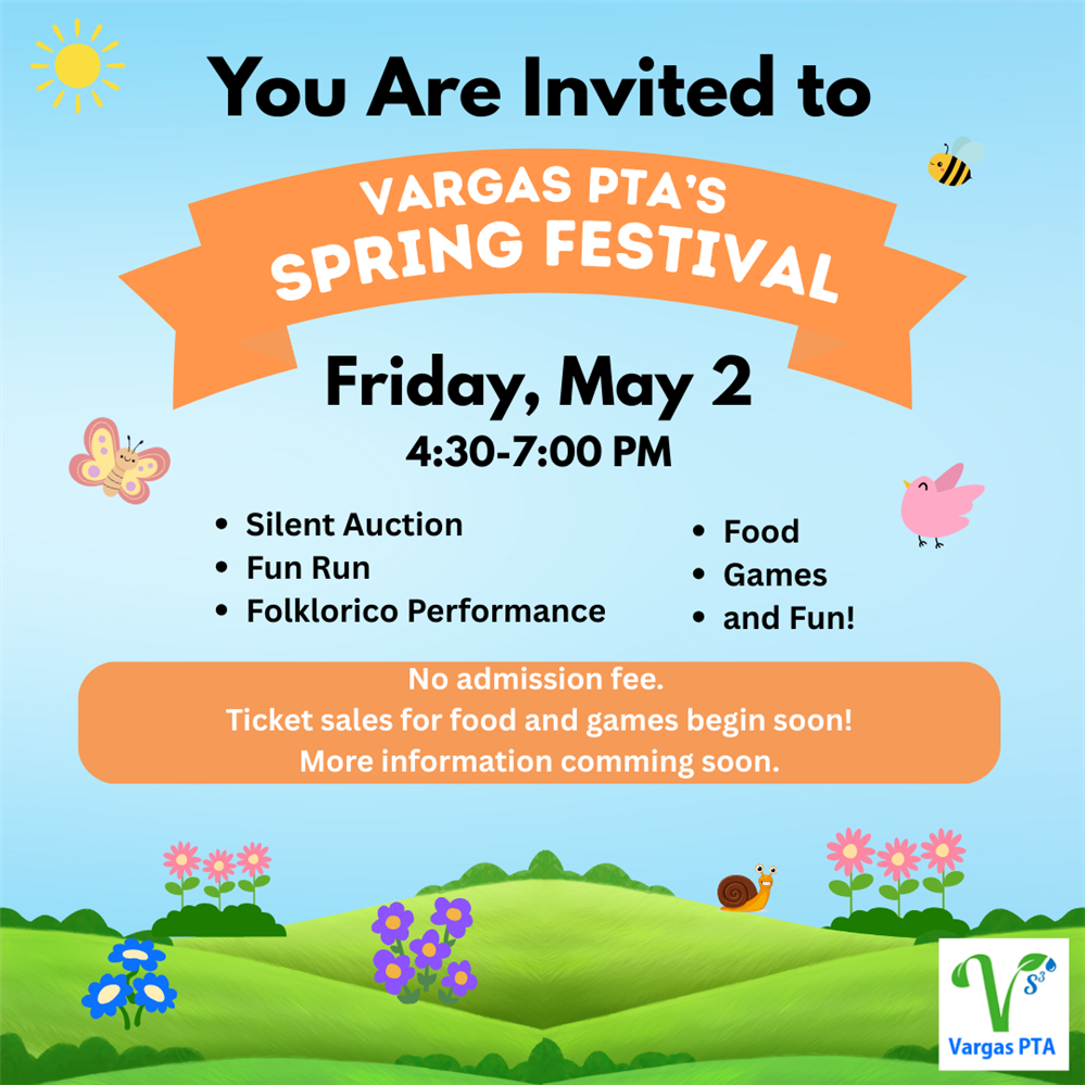 pta presents the spring festival, may 2